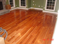 Amendoim hardwood floor