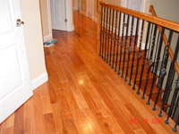 Amendoim hardwood installation