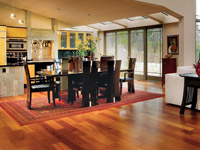 Brazilian Cherry flooring installation