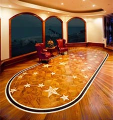 2004 Brazilian Cherry Flooring - NWFA Floor of the Year