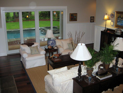 Brazilian Walnut installation detail